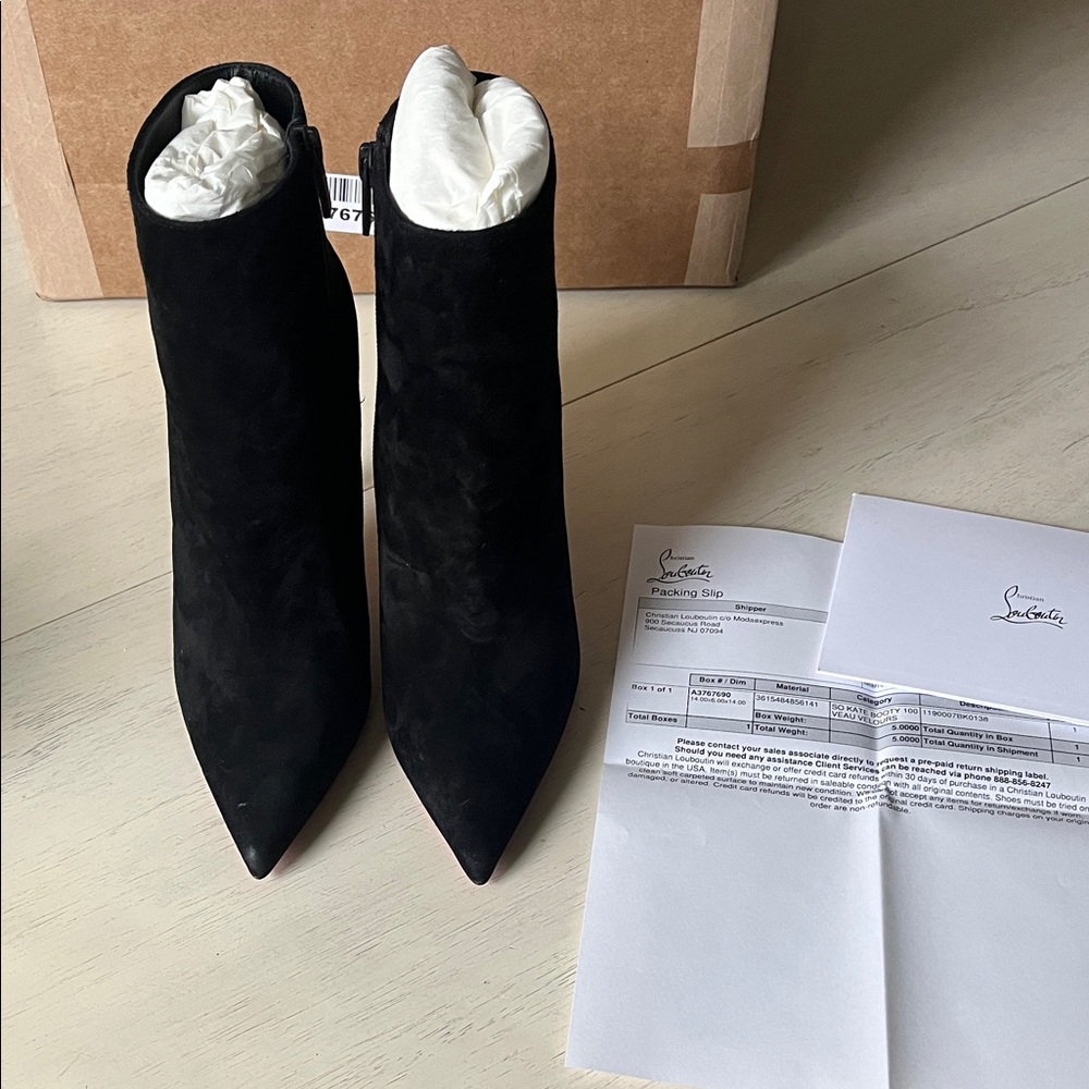 Christian Louboutin So Kate Booty 100 Veau Velours